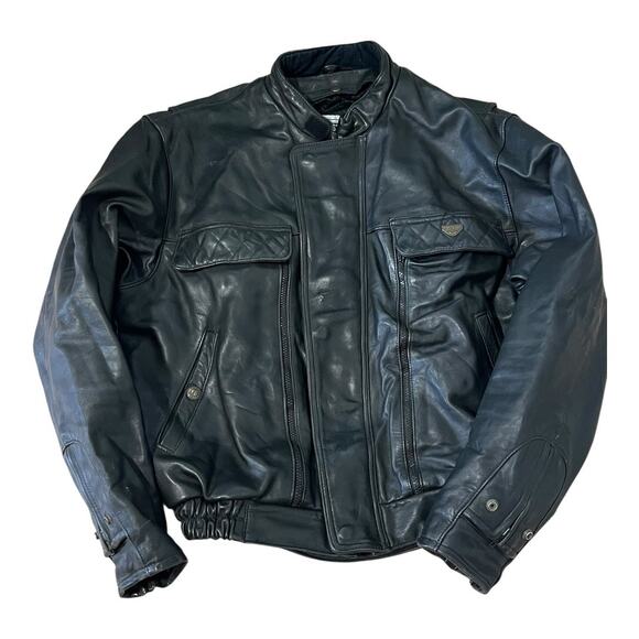 Hein Gericke Other - Leather Motorcycle Jacket Mens Vintage Moto Cafe Racer Biker Rider 48